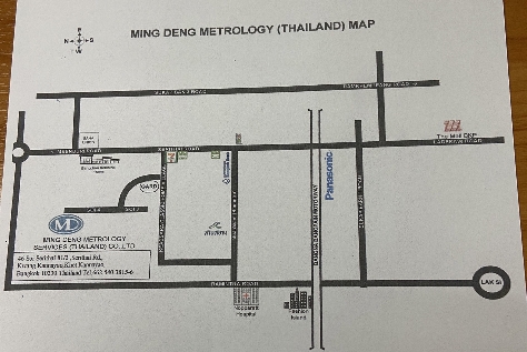 แผนที่ ที่ตั้ง บจก.มิงเด็ง เมโทรโลยี เซอร์วิส(ไทยแลนด์)