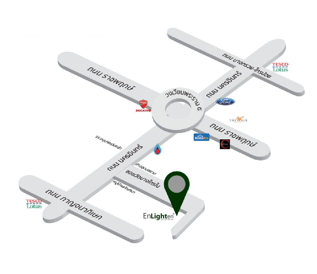 แผนที่ ที่ตั้ง บริษัท ไลท์อัพ (ประเทศไทย) จำกัด