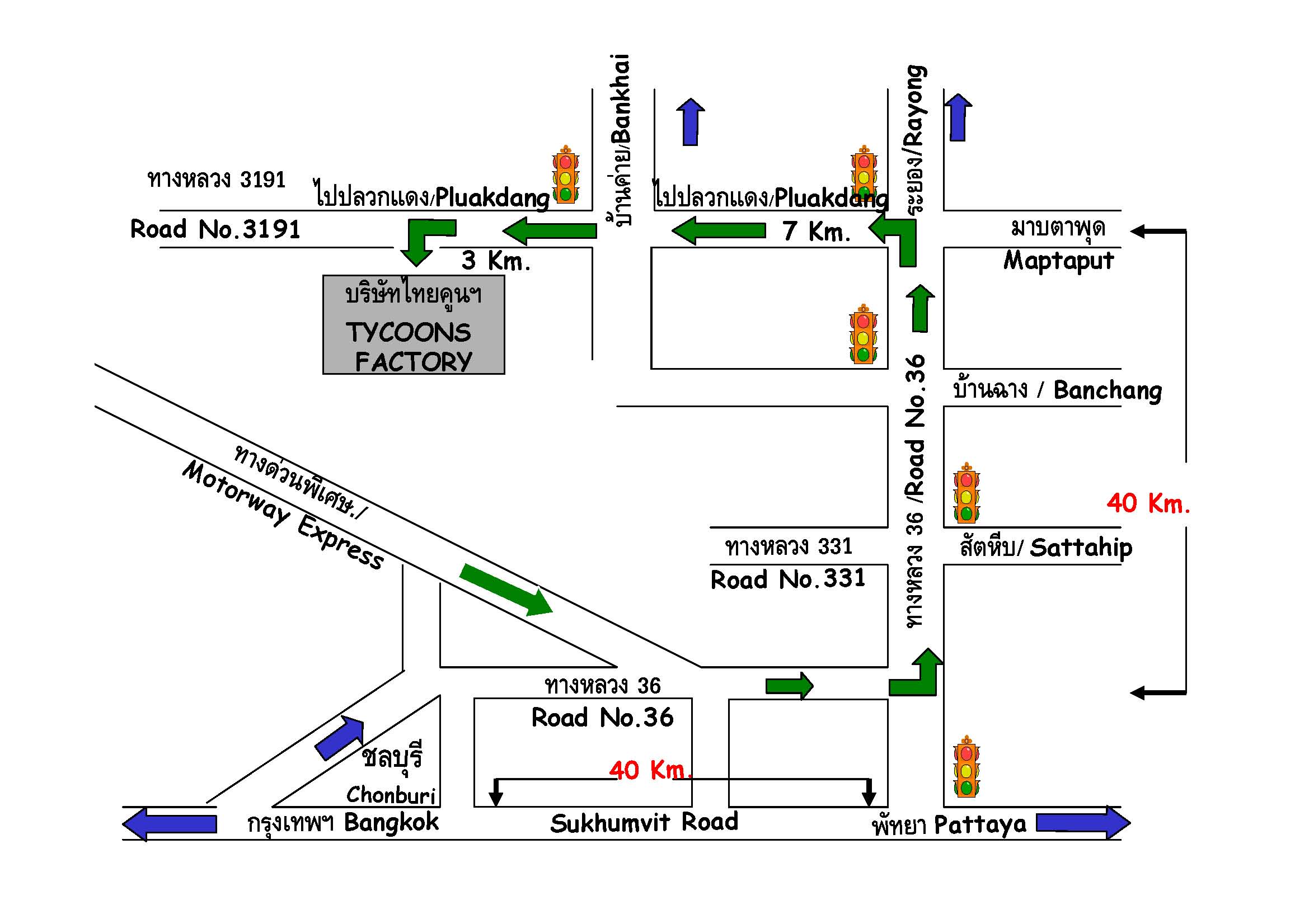 แผนที่ ที่ตั้ง บริษัท ไทยคูน เวิลด์ไวด์ กรุ๊ป (ประเทศไทย) จำกัด (มหาชน)